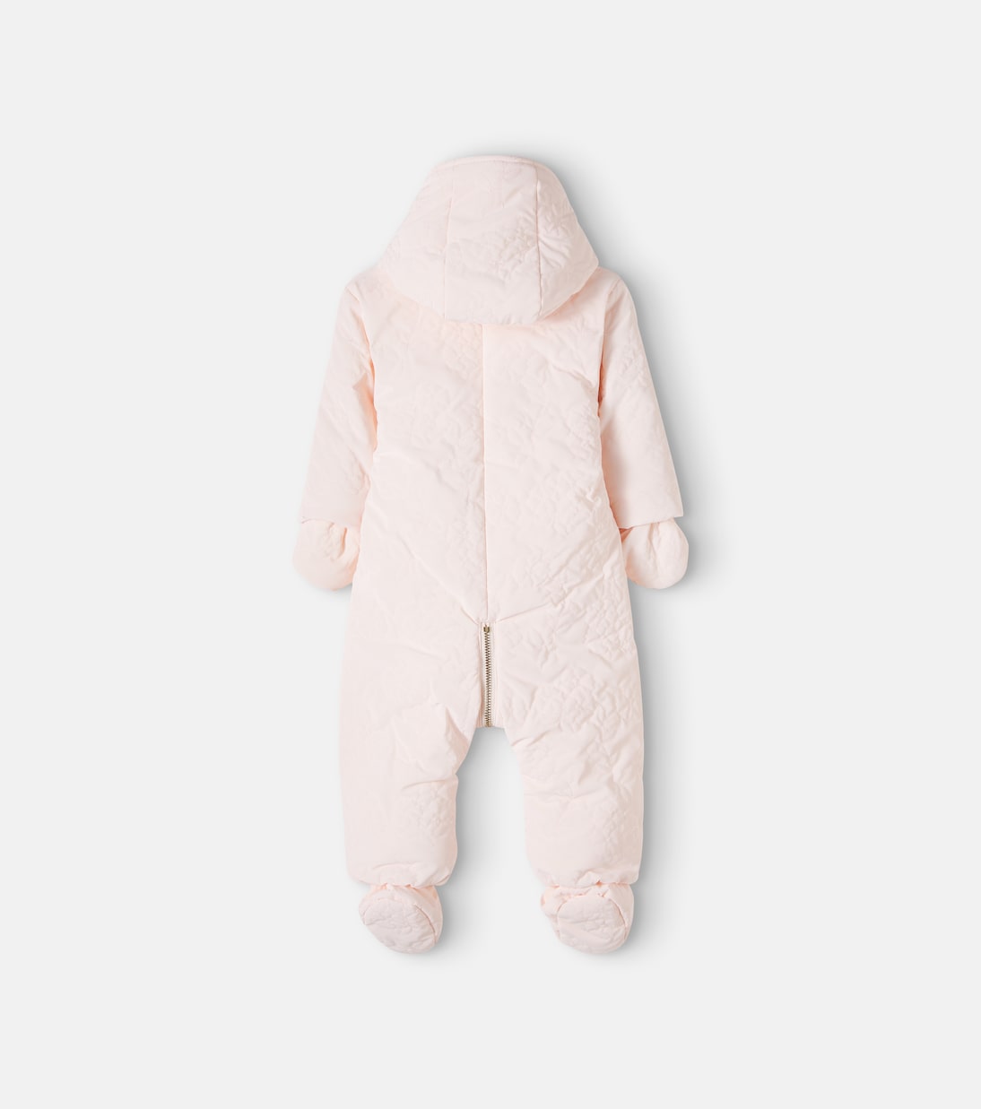 Chloé Kids - Baby quilted hooded snowsuit