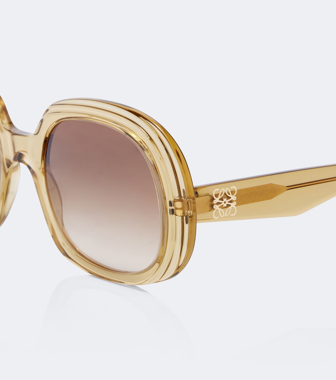 Loewe - Mini Anagram Steps round sunglasses