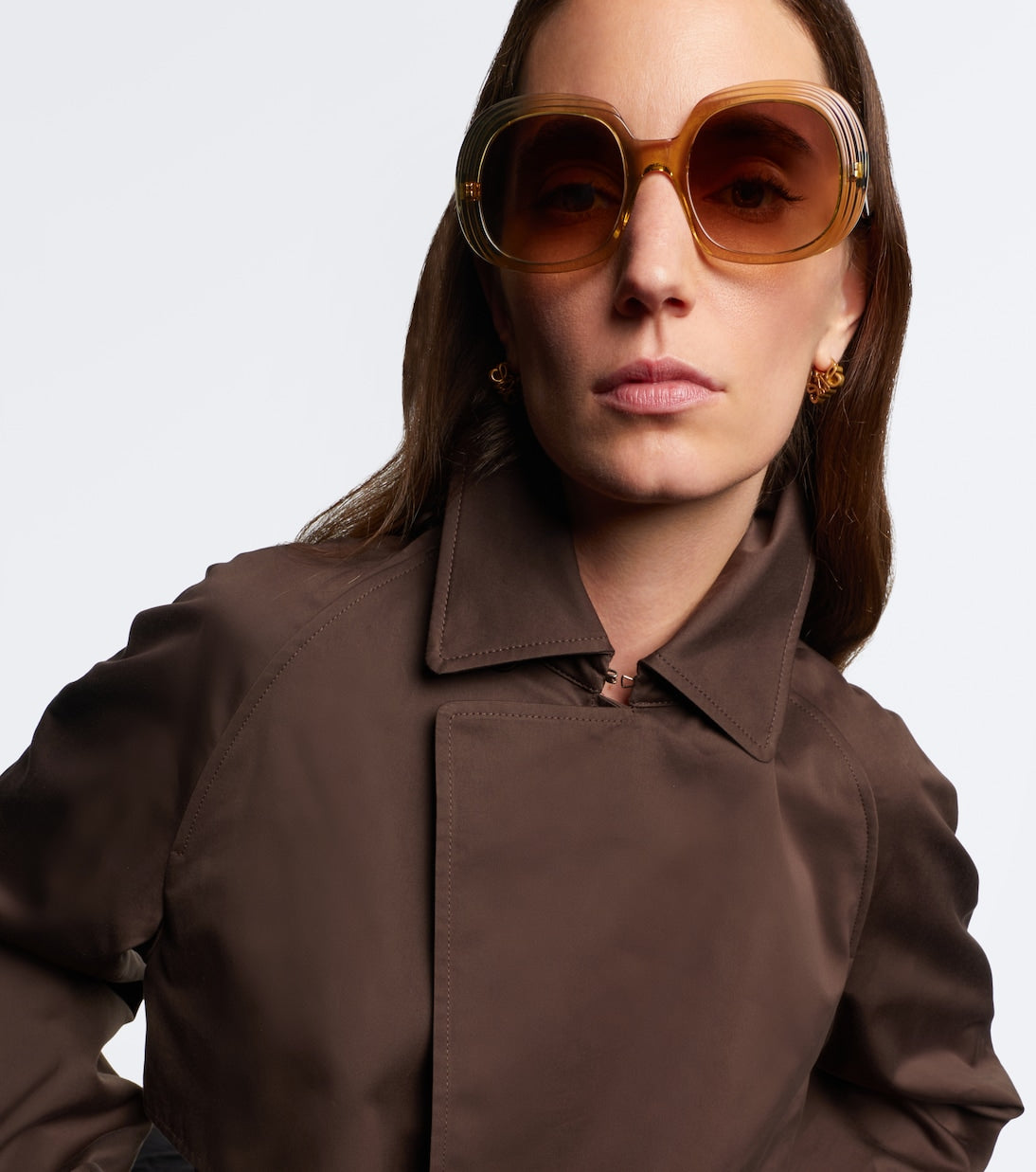Loewe - Mini Anagram Steps round sunglasses