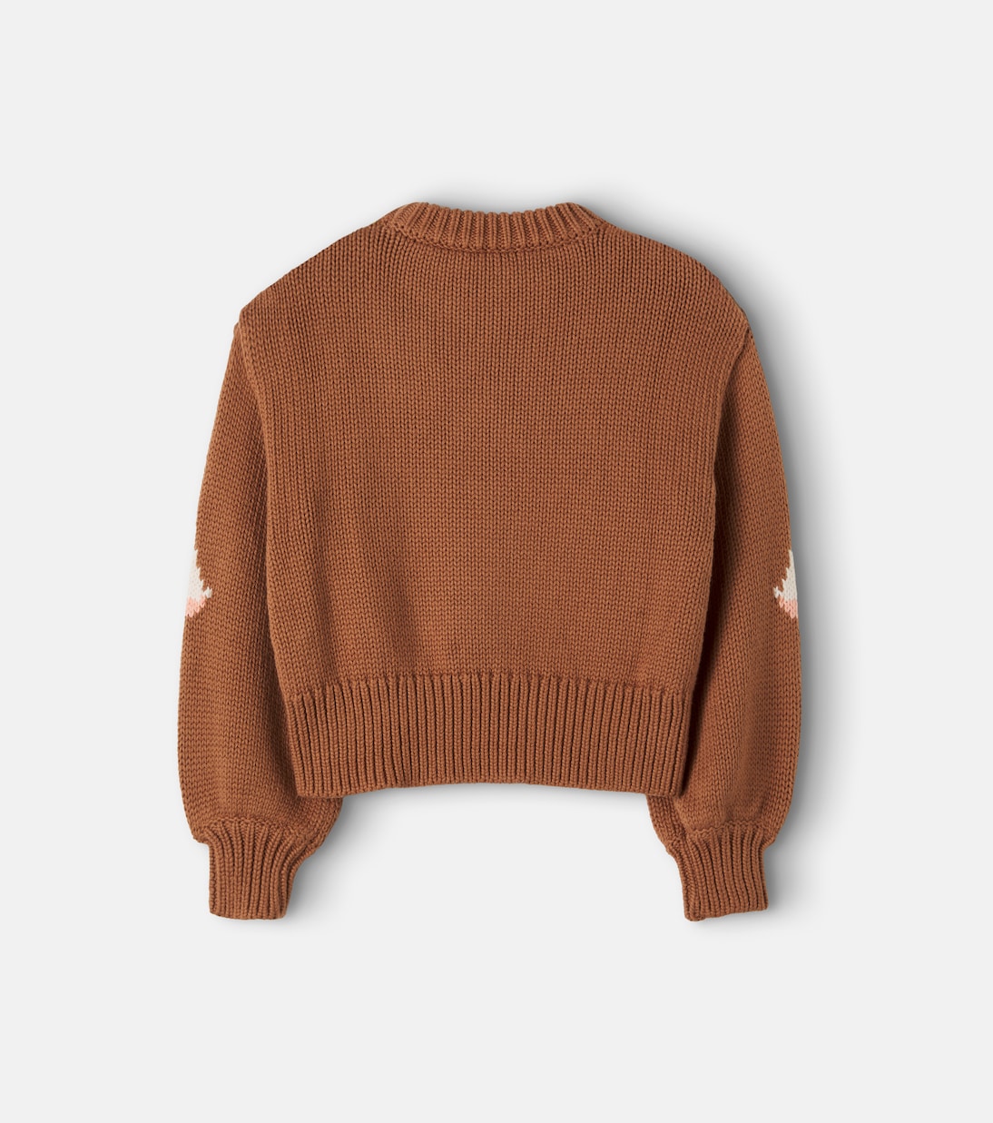 Chloé Kids - Intarsia cotton and wool sweater