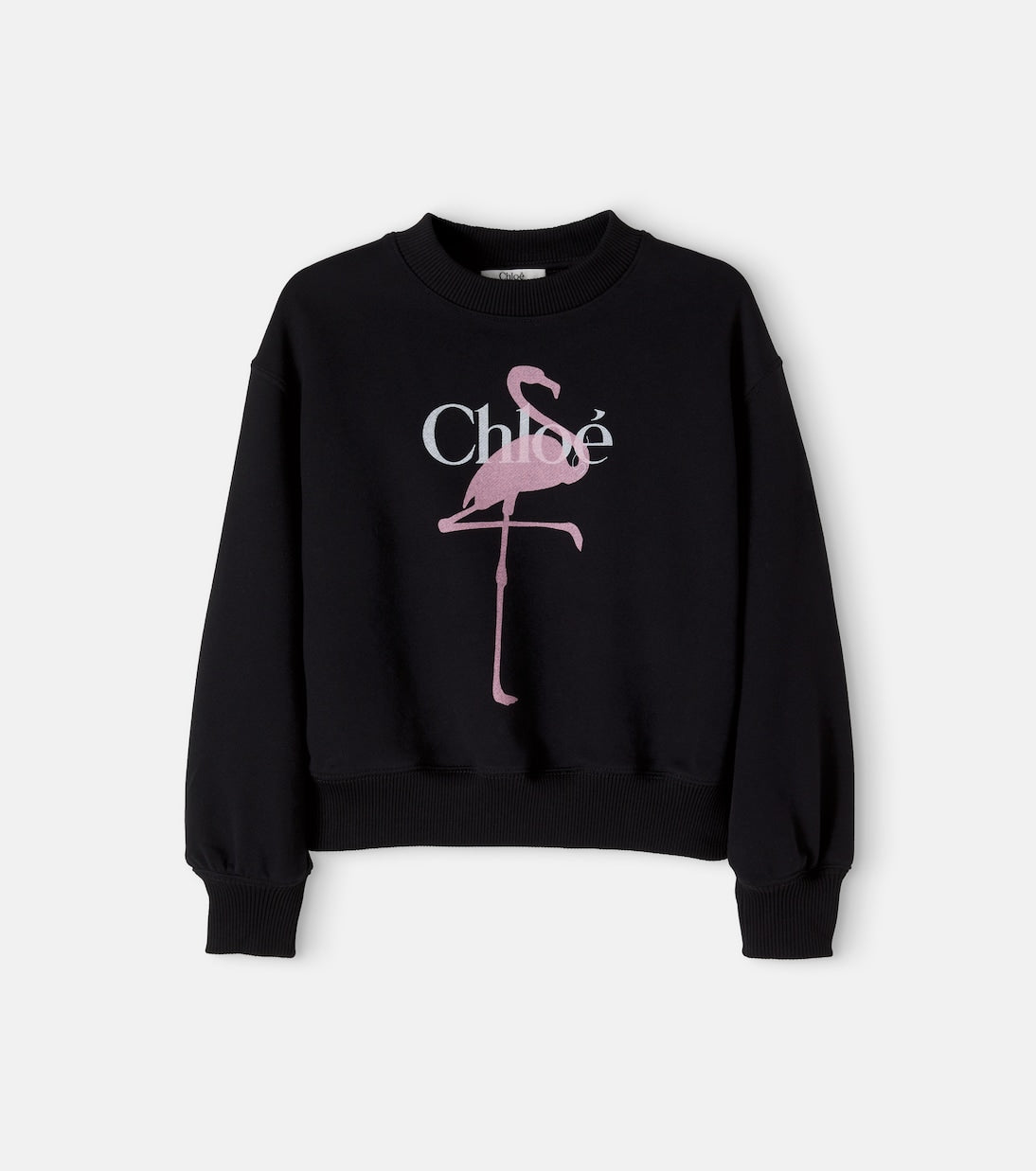 Chloé Kids - Logo cotton jersey sweatshirt