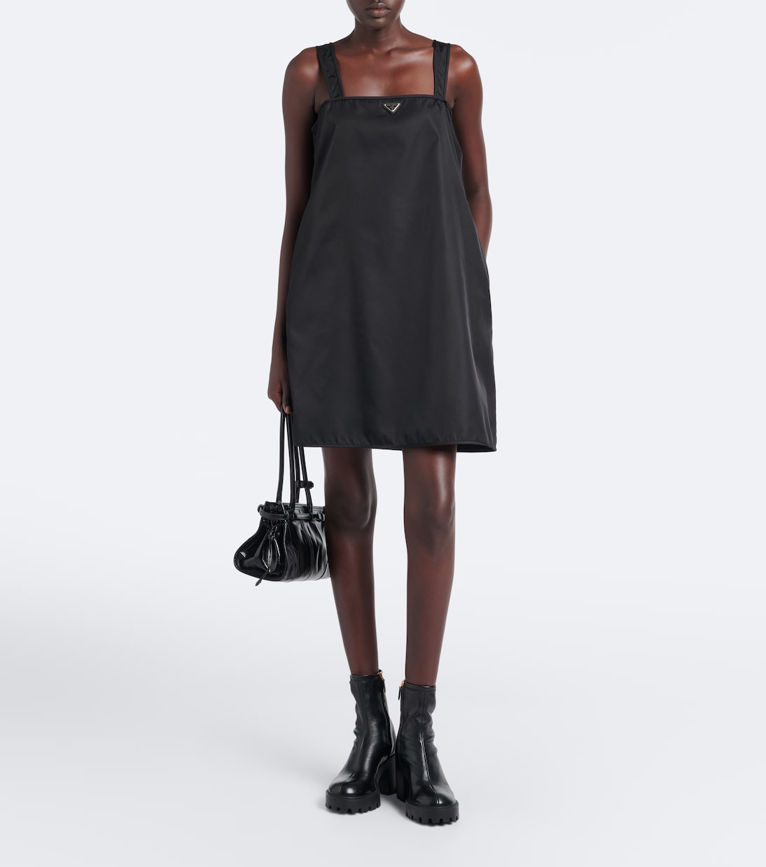 Prada - Leather ankle boots