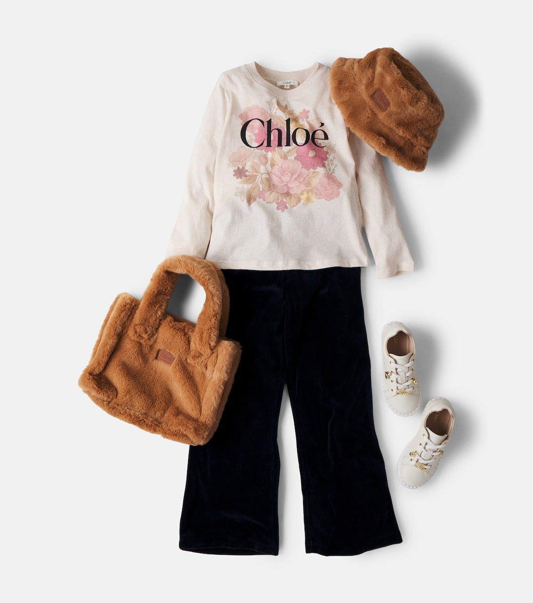 Chloé Kids - Logo bucket hat