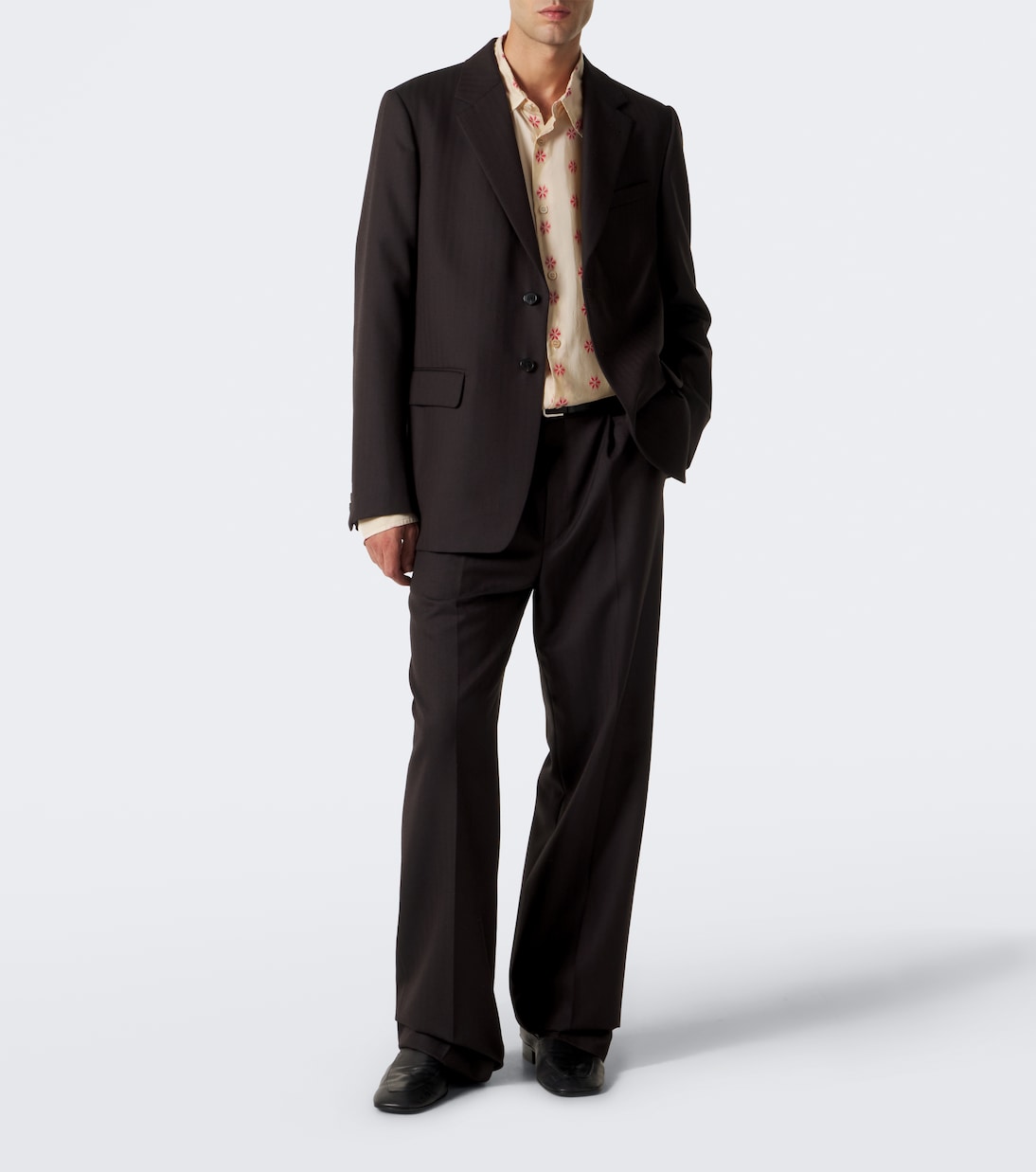 Dries Van Noten - Floral jacquard shirt