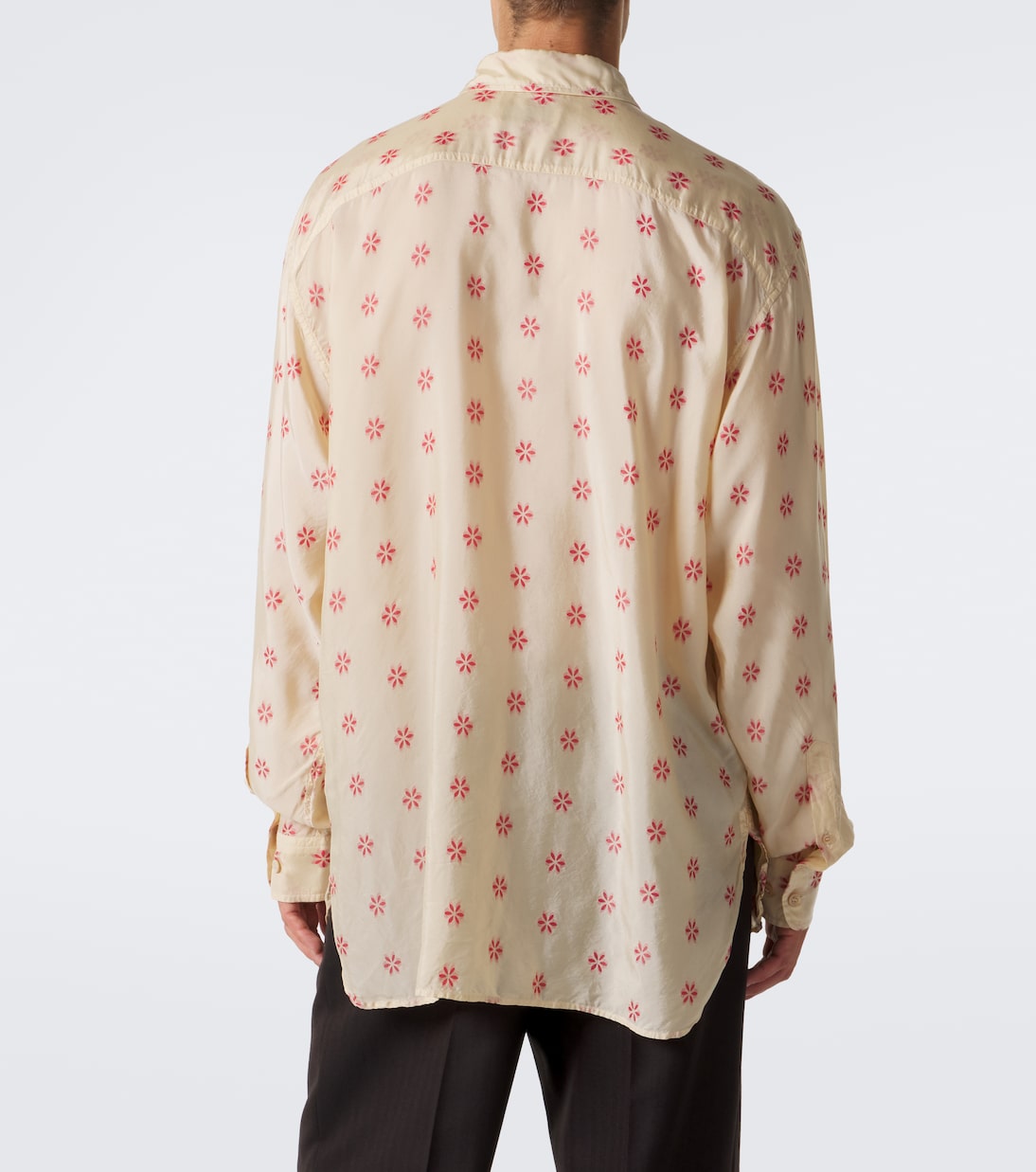 Dries Van Noten - Floral jacquard shirt