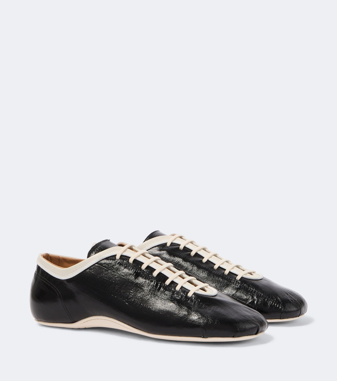 Dries Van Noten - Leather sneakers