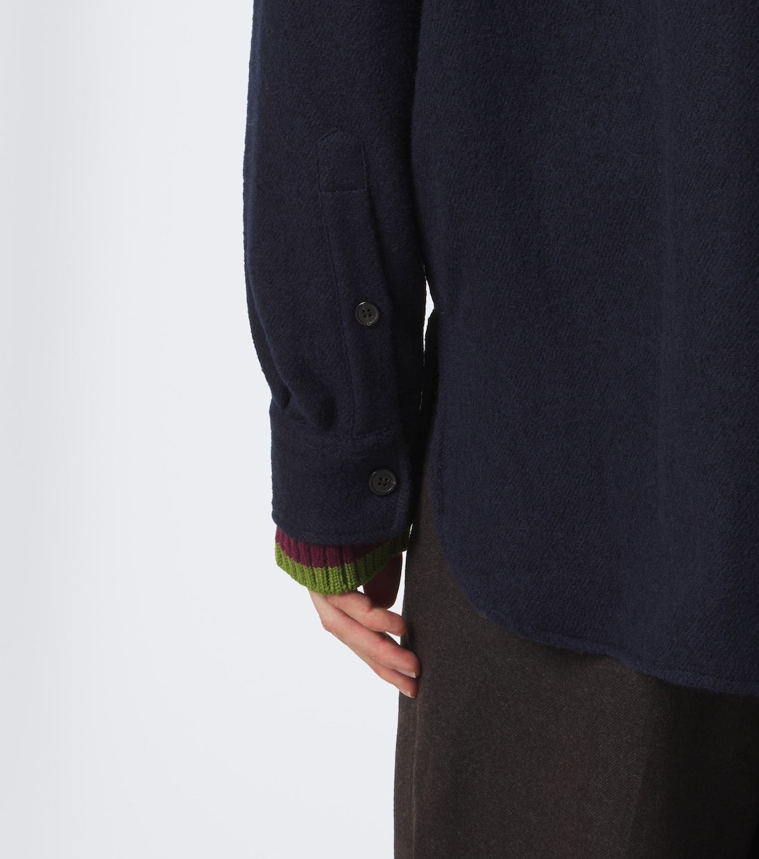 Dries Van Noten - Wool overshirt