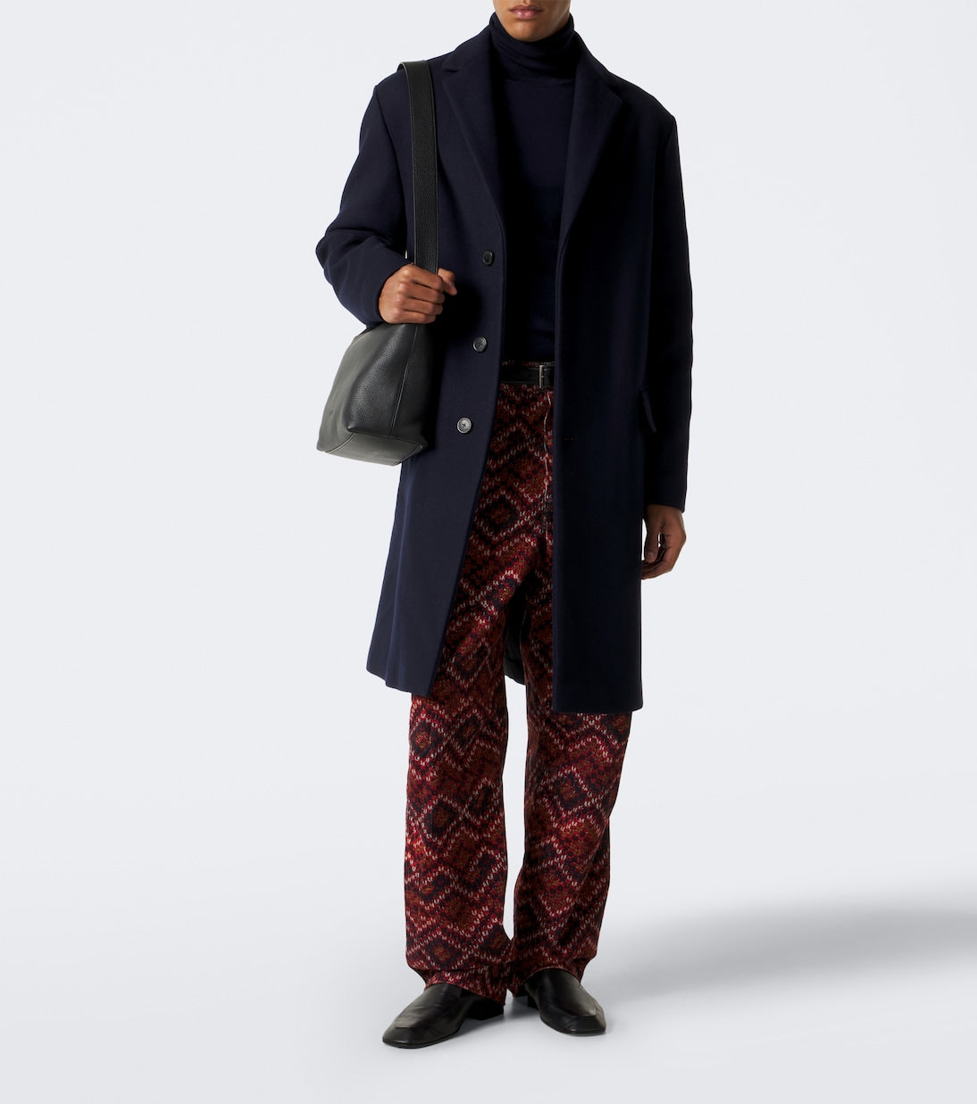 Dries Van Noten - Wool-blend coat