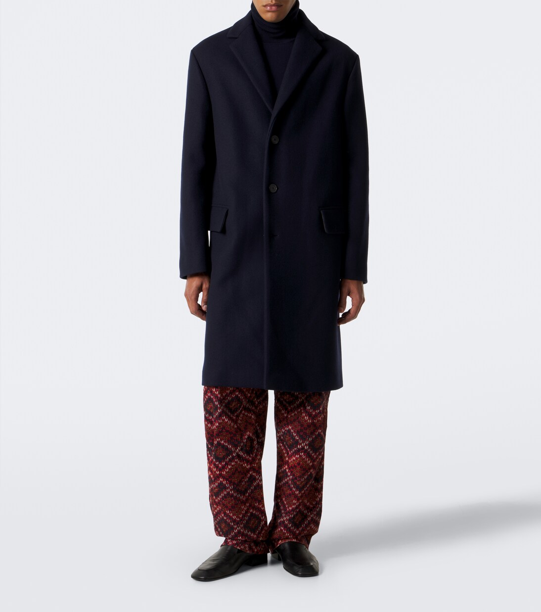 Dries Van Noten - Wool-blend coat