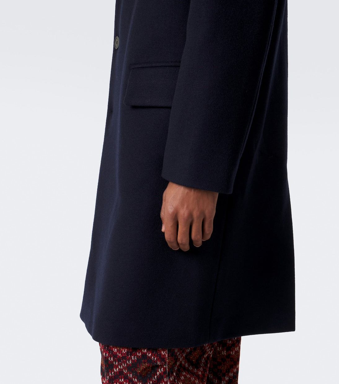 Dries Van Noten - Wool-blend coat