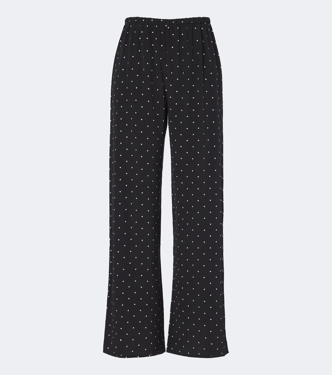Asceno - Austin polka-dot silk wide-leg pants
