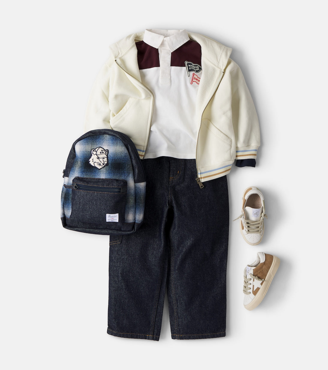 Bonpoint - x Maison Kitsuné Morys jeans