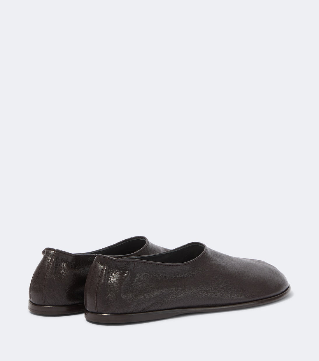 Lemaire - Leather slip-on shoes