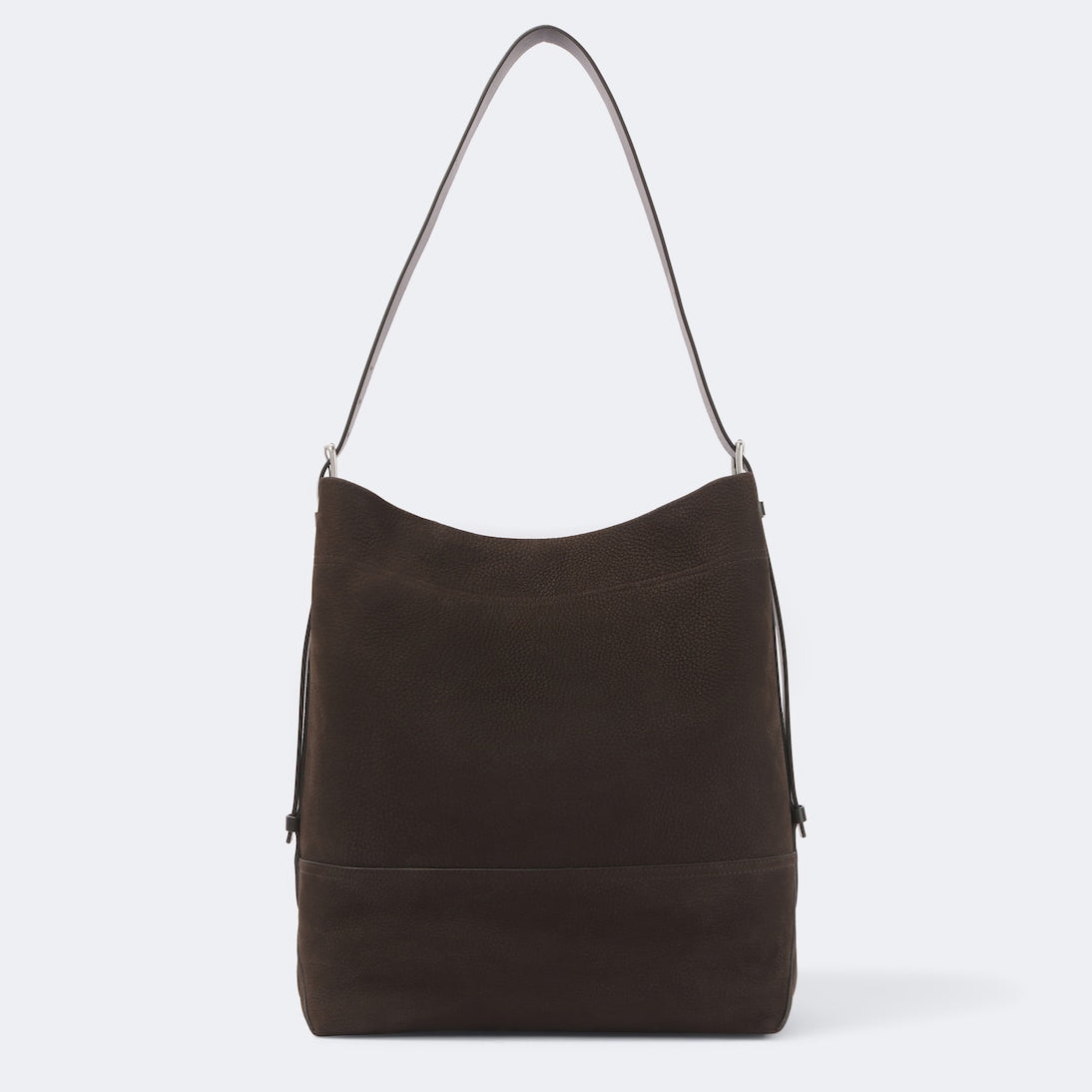 Lemaire - Belted leather tote bag