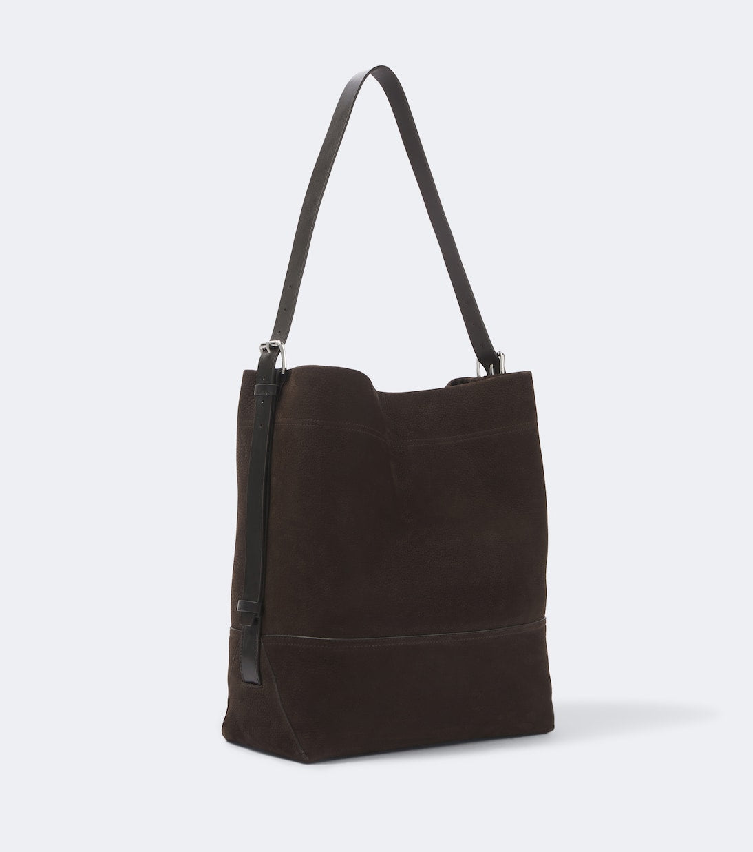 Lemaire - Belted leather tote bag