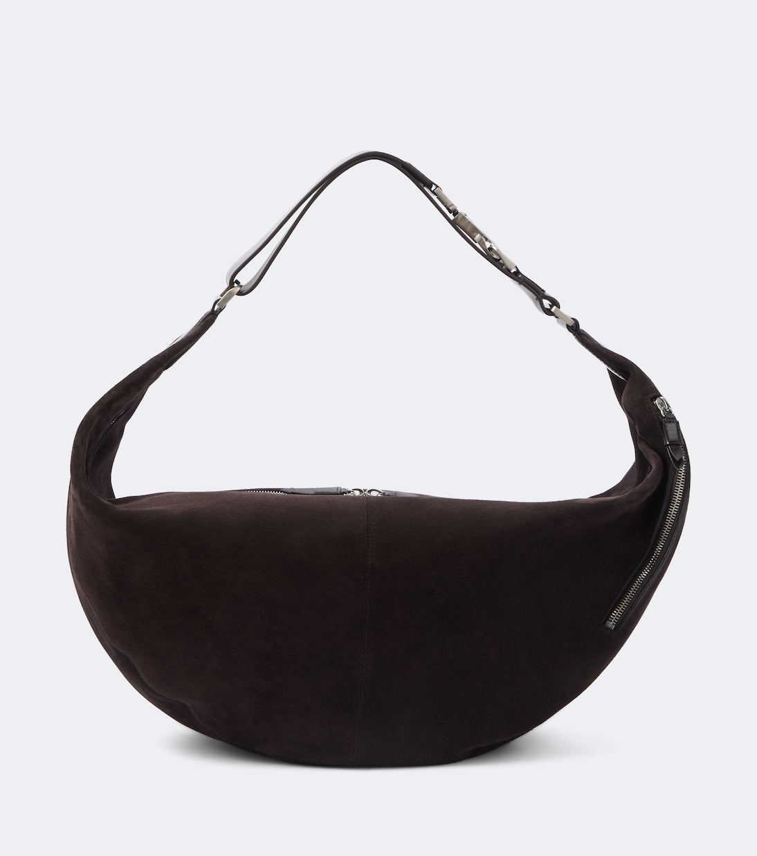 Lemaire - Quiver Clip Large suede shoulder bag