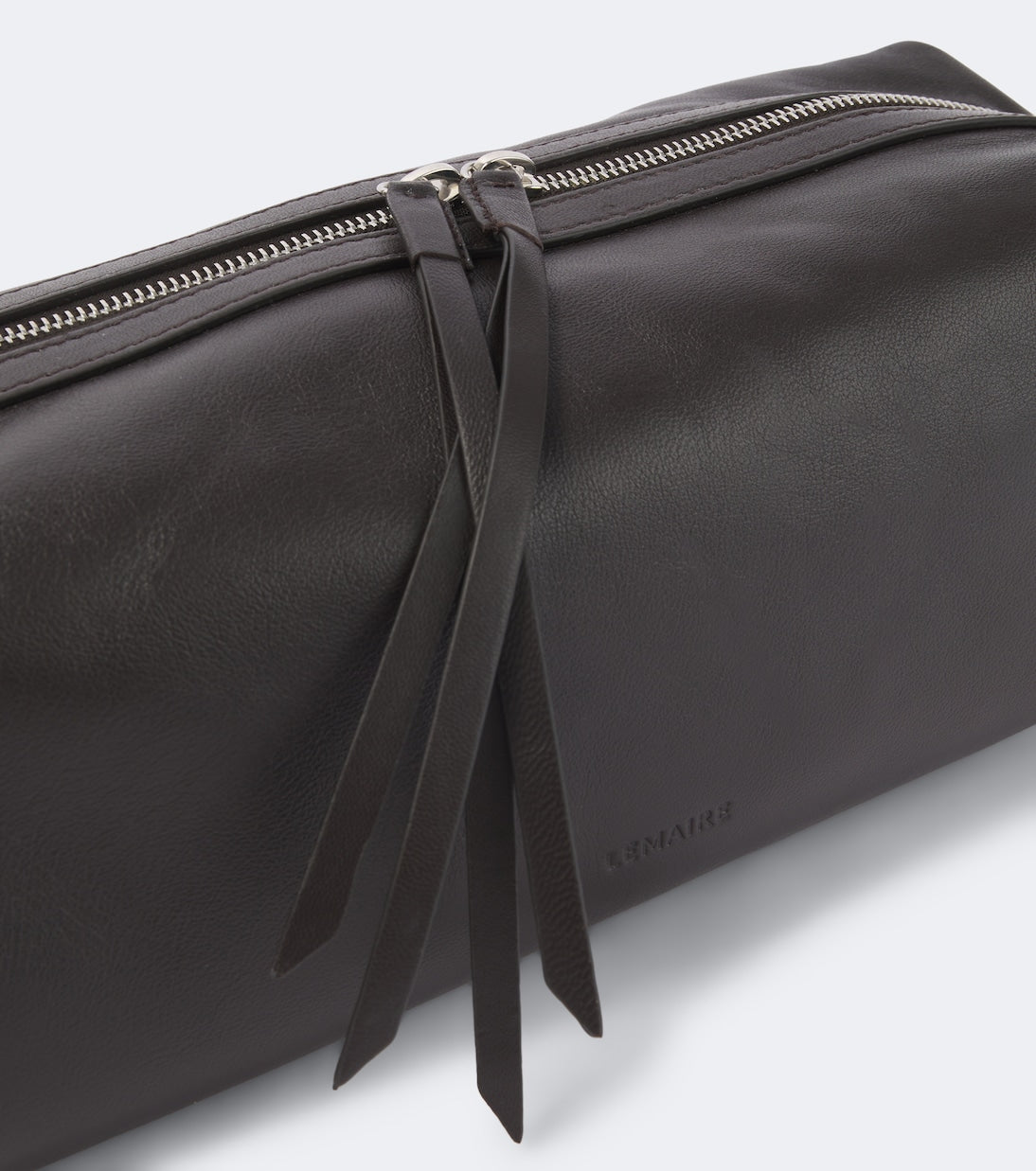 Lemaire - Care leather shoulder bag