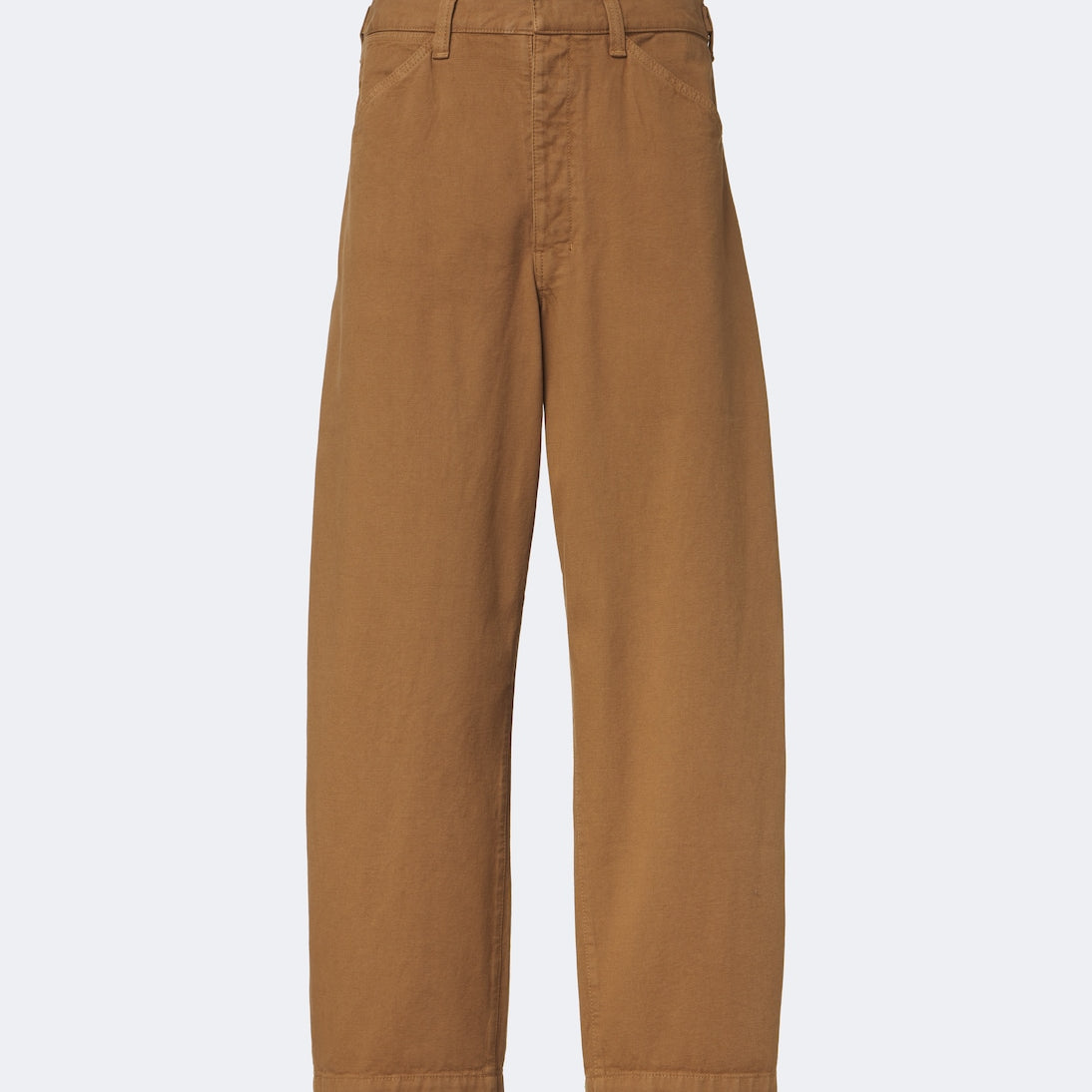 Lemaire - Cotton twill barrel-leg pants