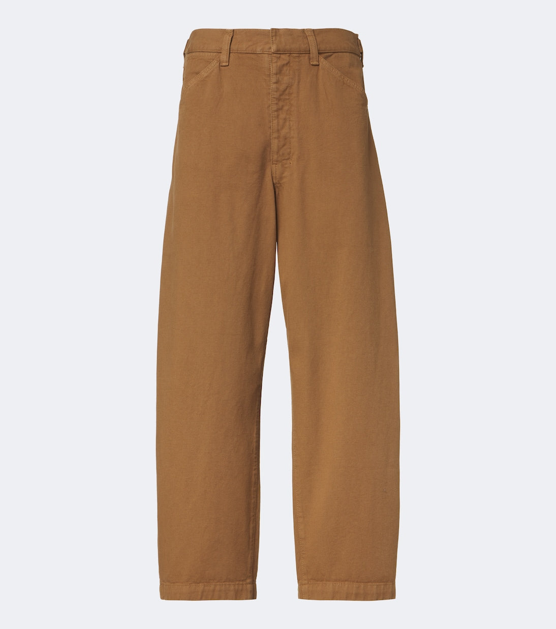 Lemaire - Cotton twill barrel-leg pants
