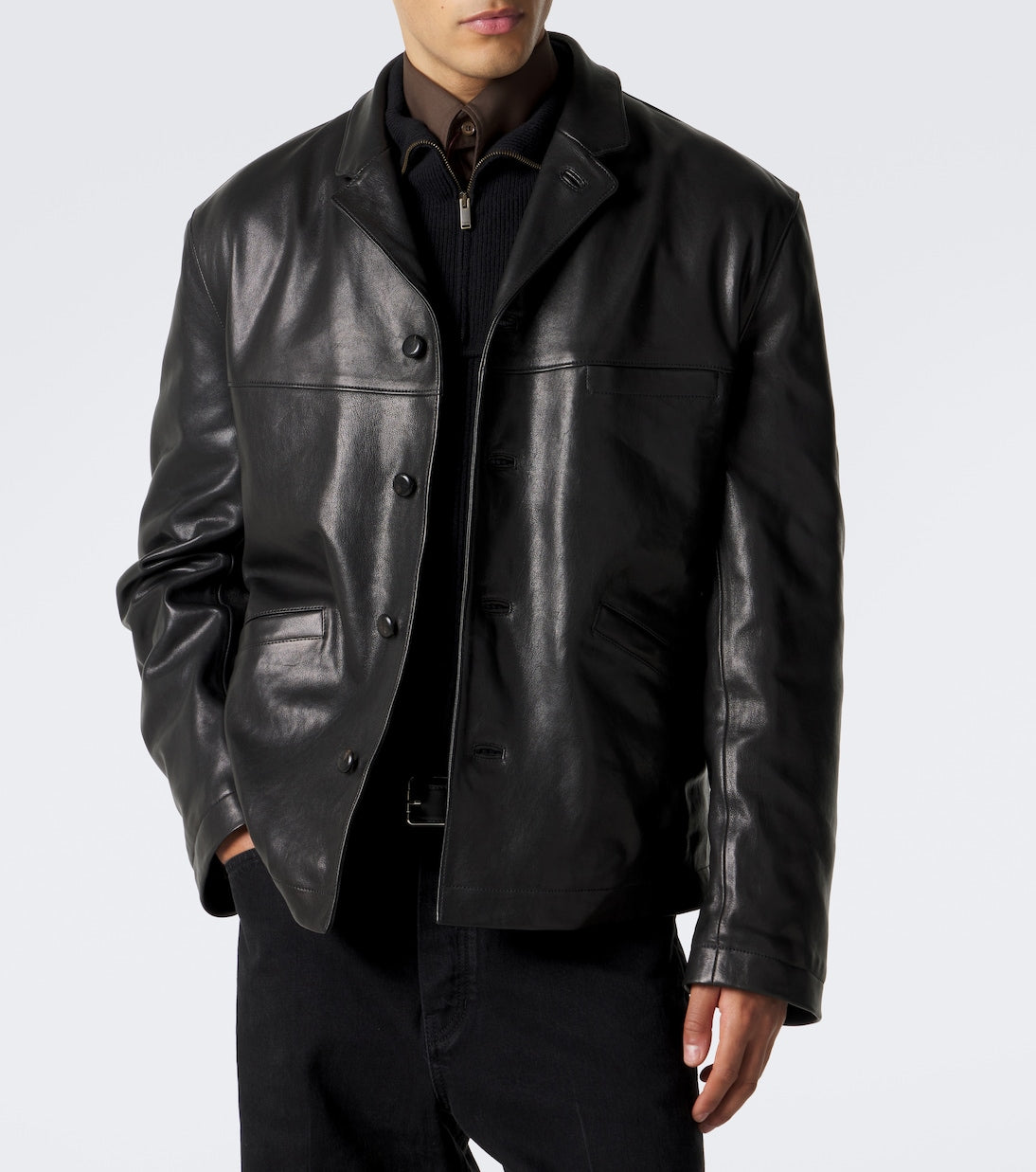 Lemaire - Leather jacket
