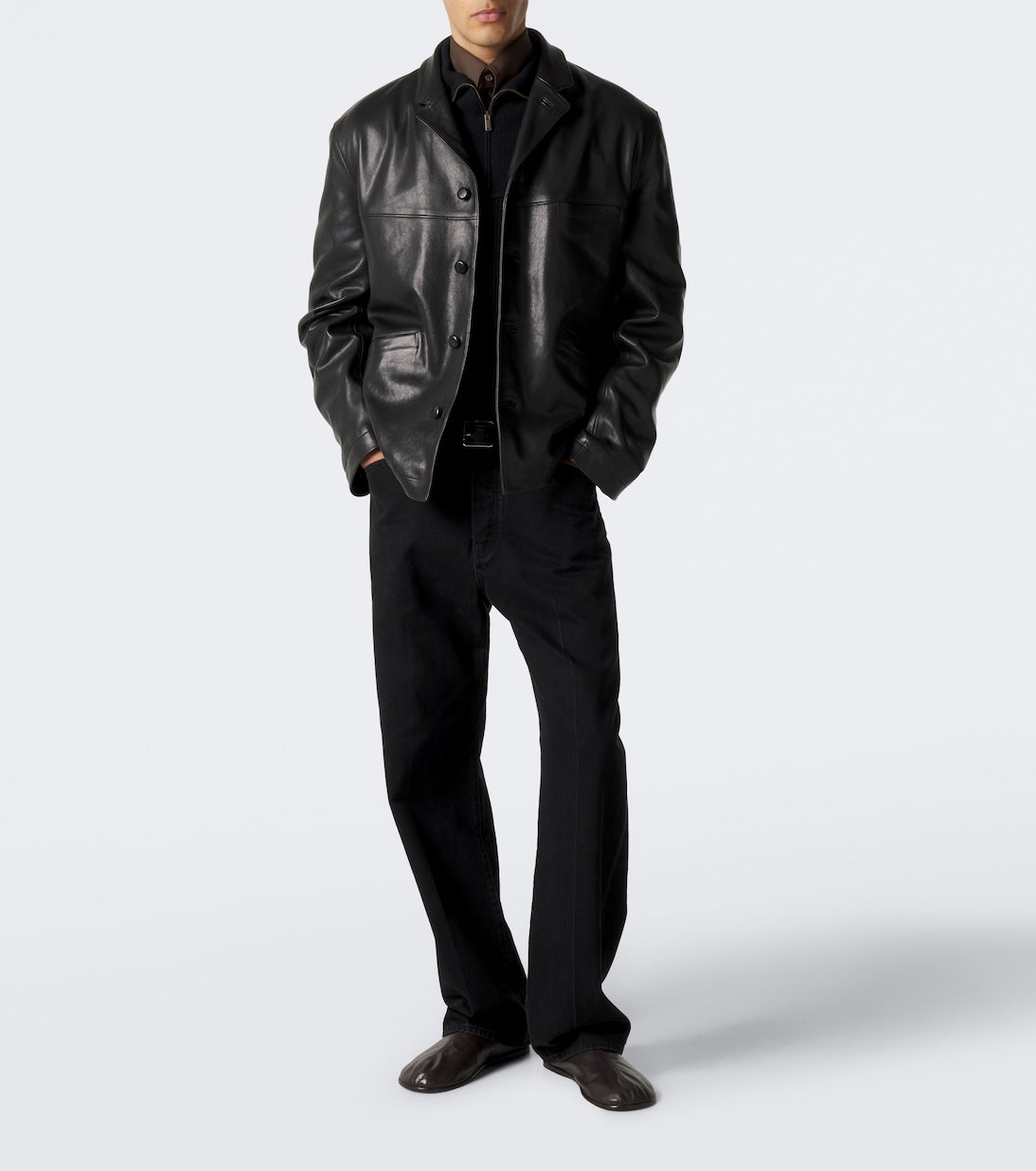 Lemaire - Leather jacket