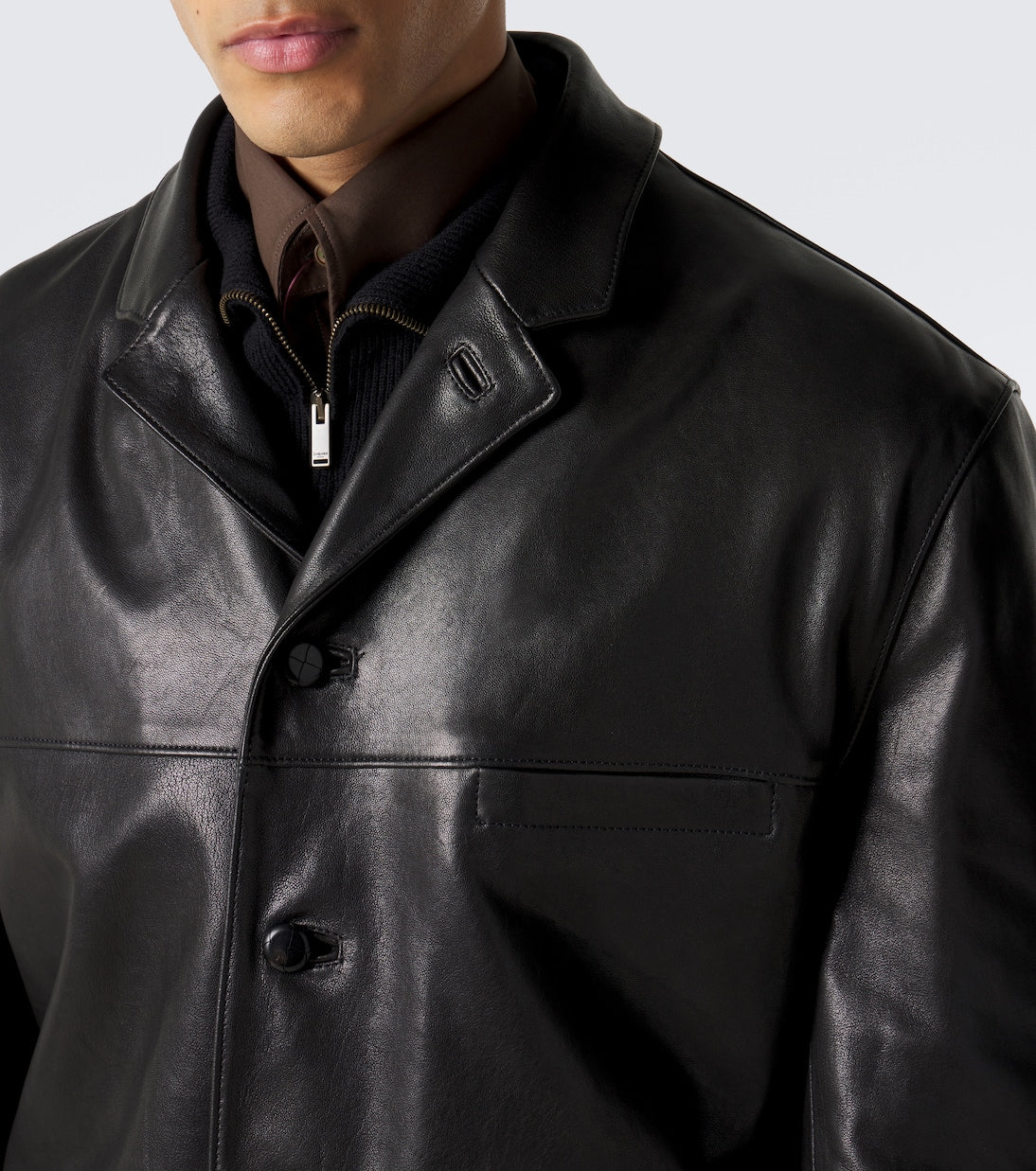 Lemaire - Leather jacket