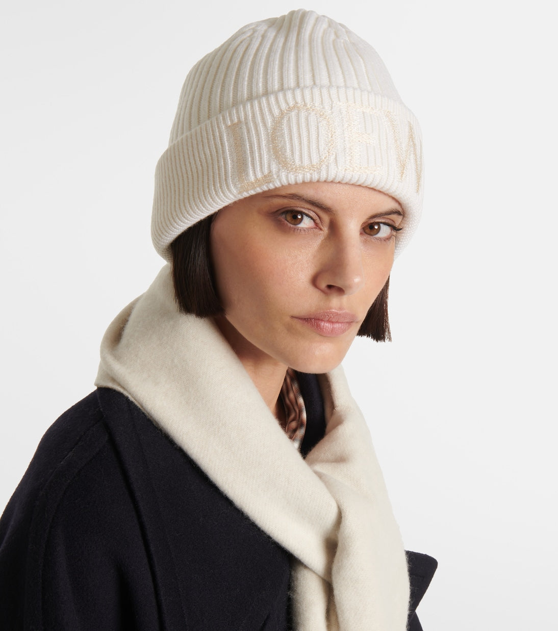 Loewe - Logo wool beanie