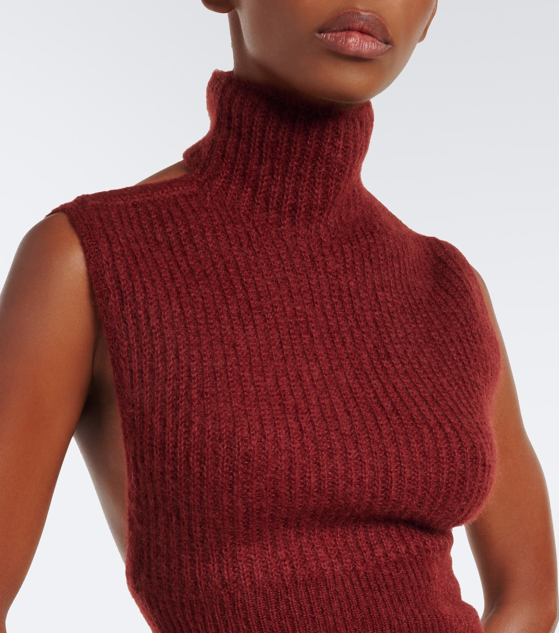Max Mara - Mohair and wool-blend turtleneck sweater