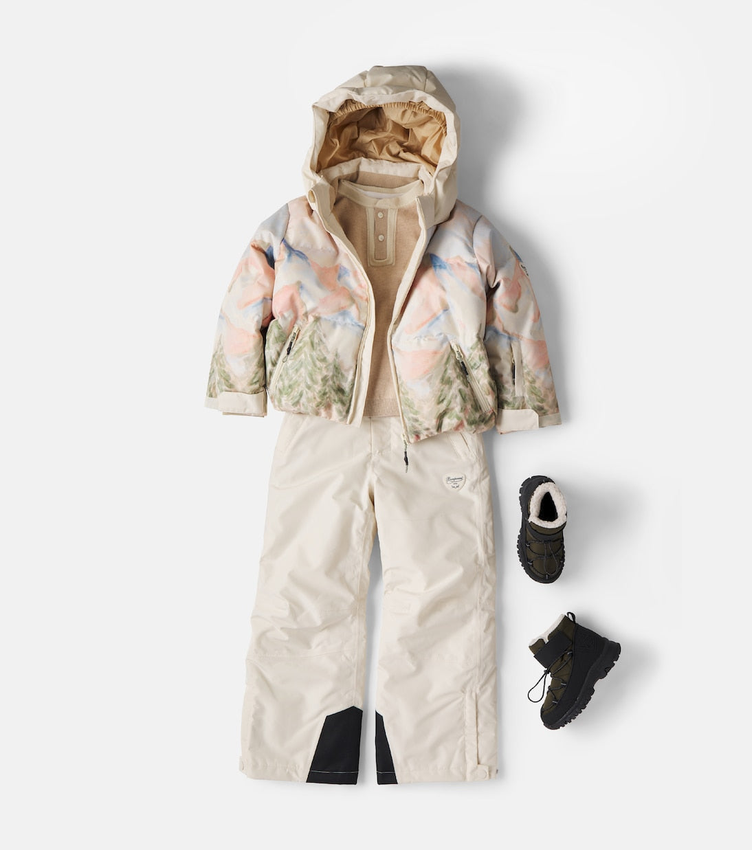 Bonpoint - Moyra printed down ski jacket