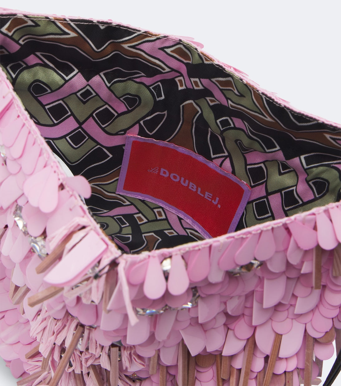 La DoubleJ - Dustbag embellished pouch