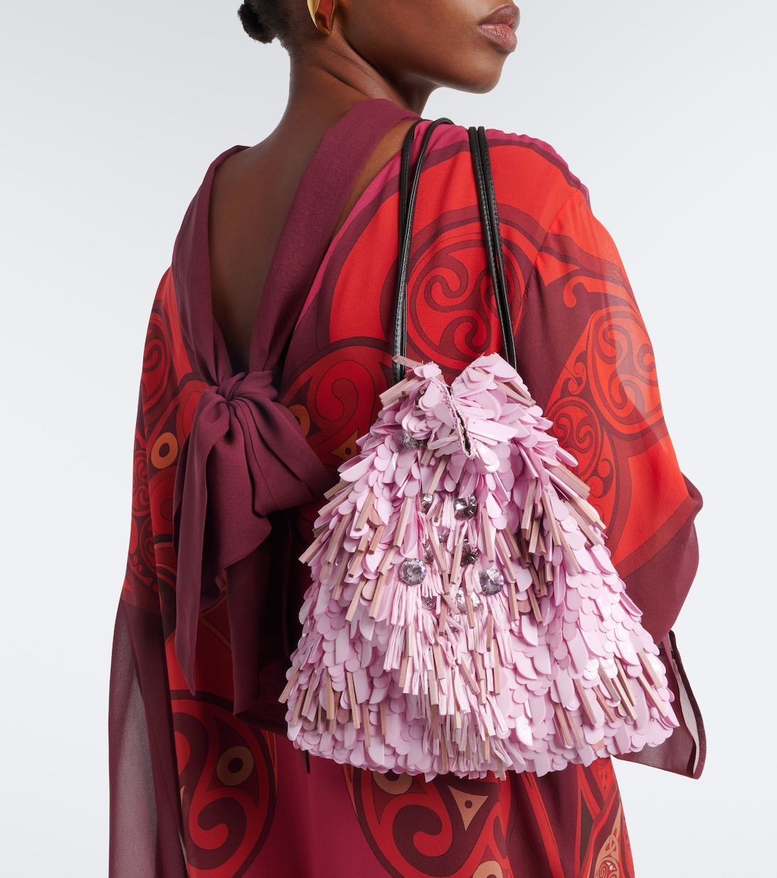 La DoubleJ - Dustbag embellished pouch