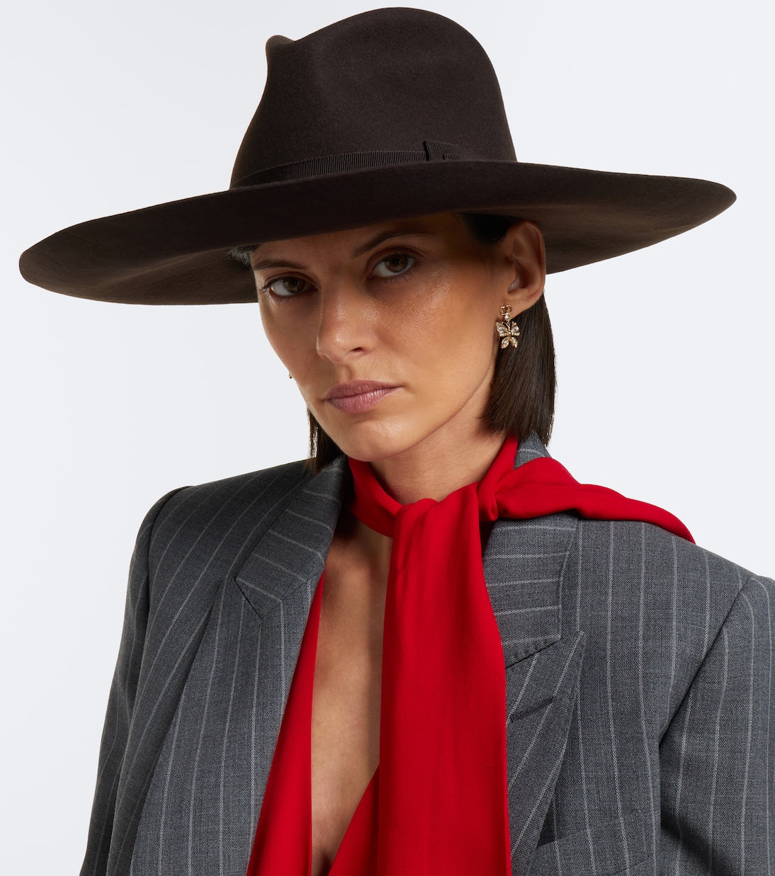 Valentino Garavani - VLogo cashmere felt fedora