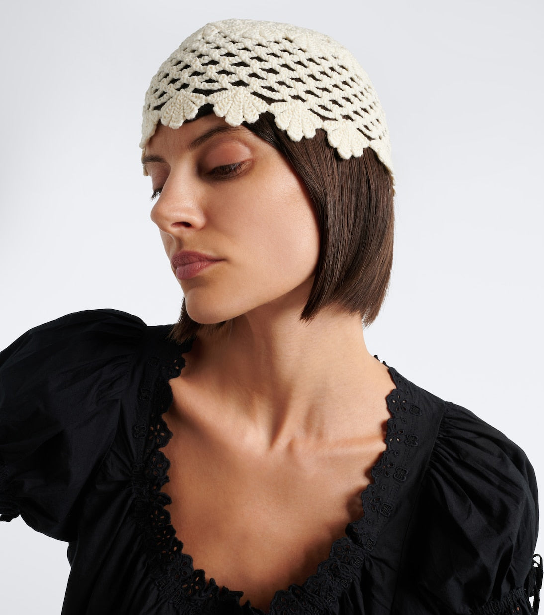 Posse - Crochet cotton beanie