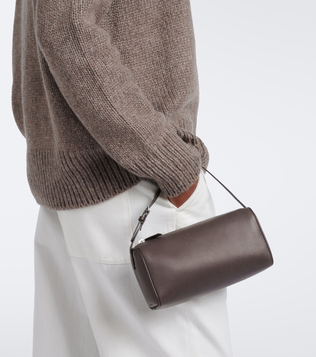 The Row - '90s leather top-handle bag