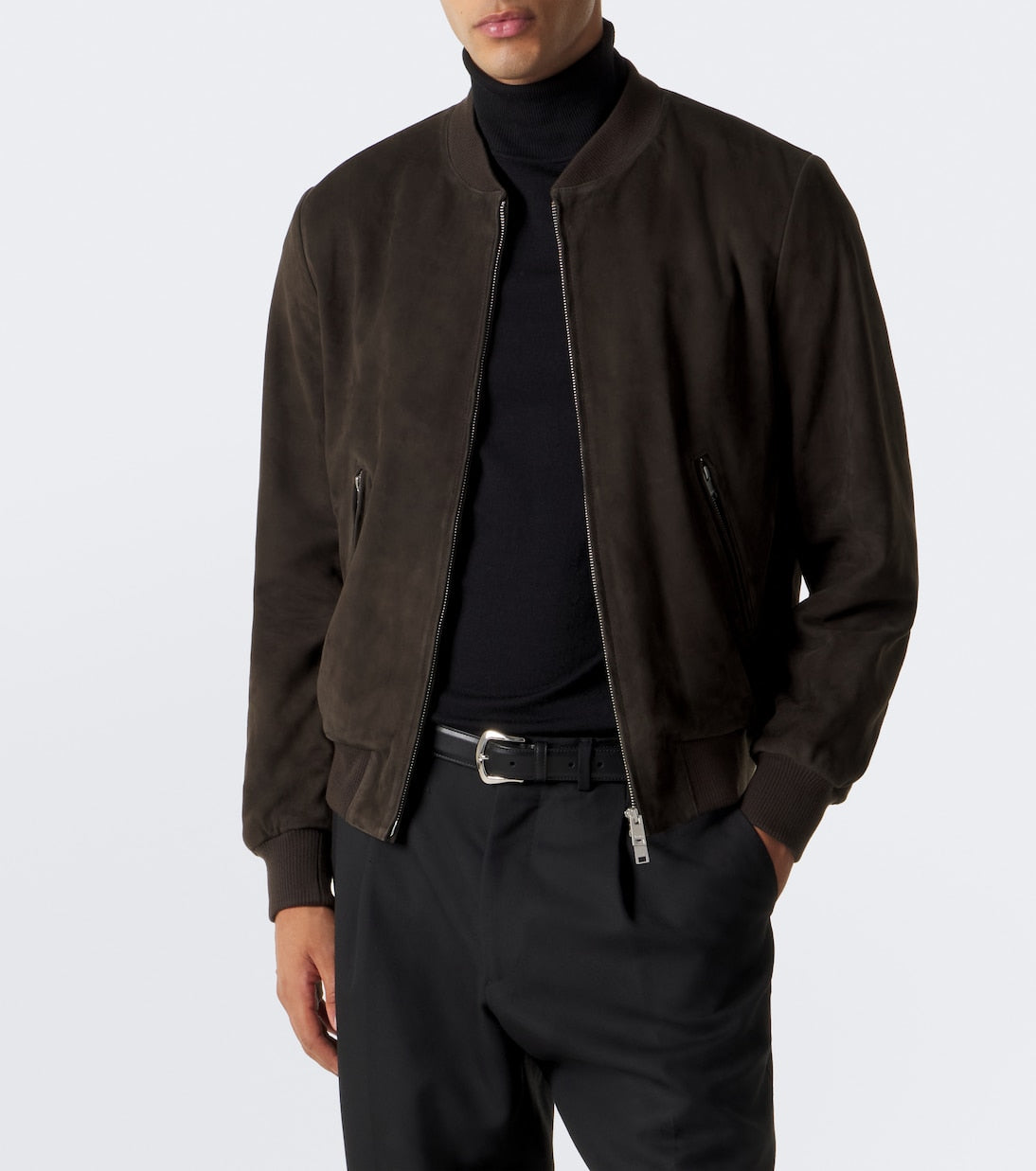 Arma - Didier suede bomber jacket