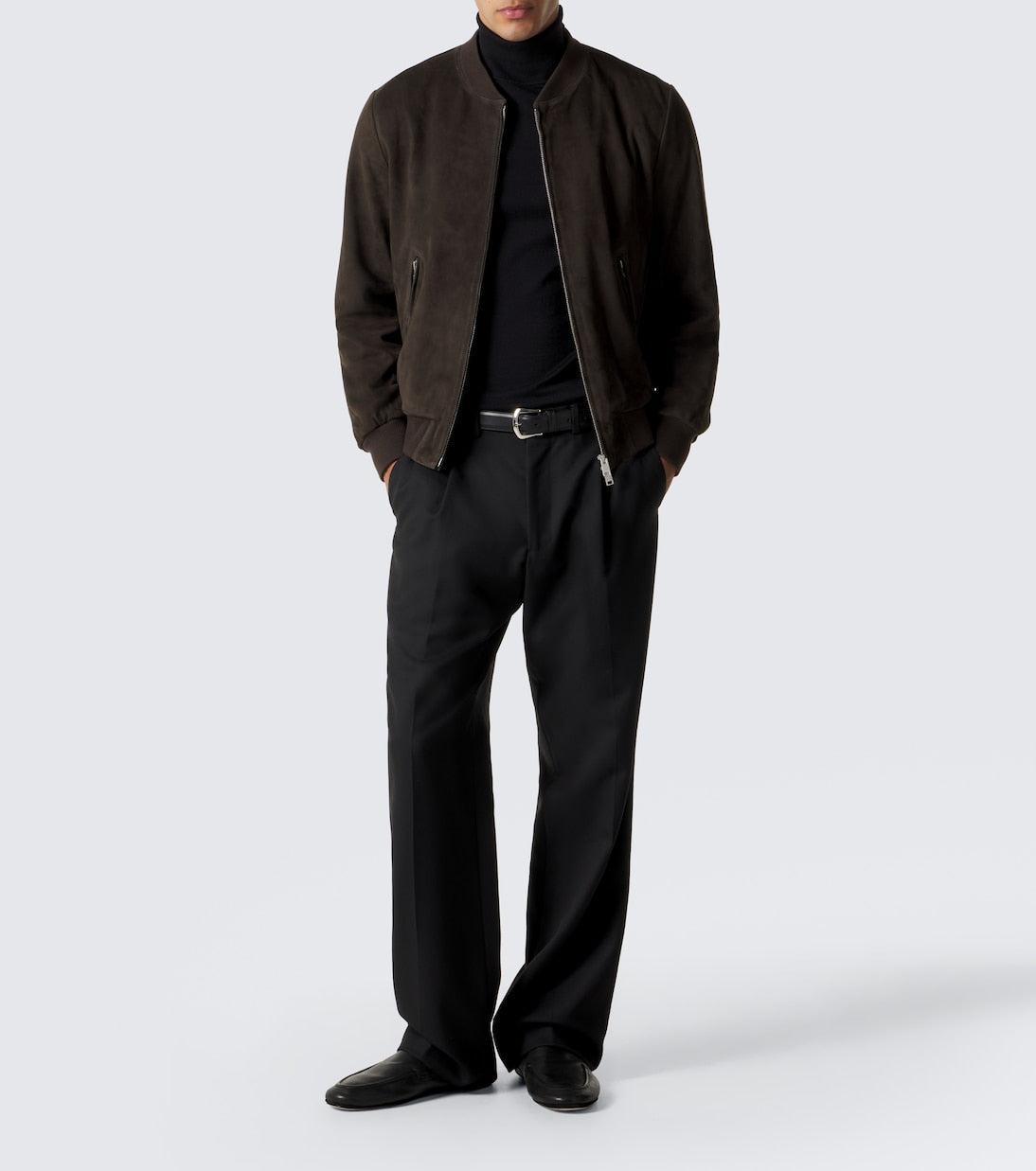 Arma - Didier suede bomber jacket