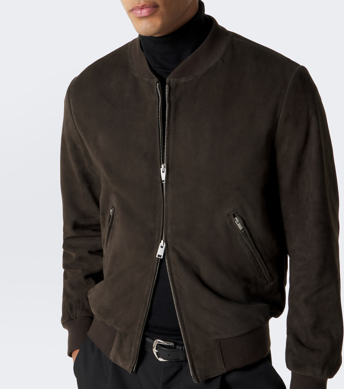 Arma - Didier suede bomber jacket
