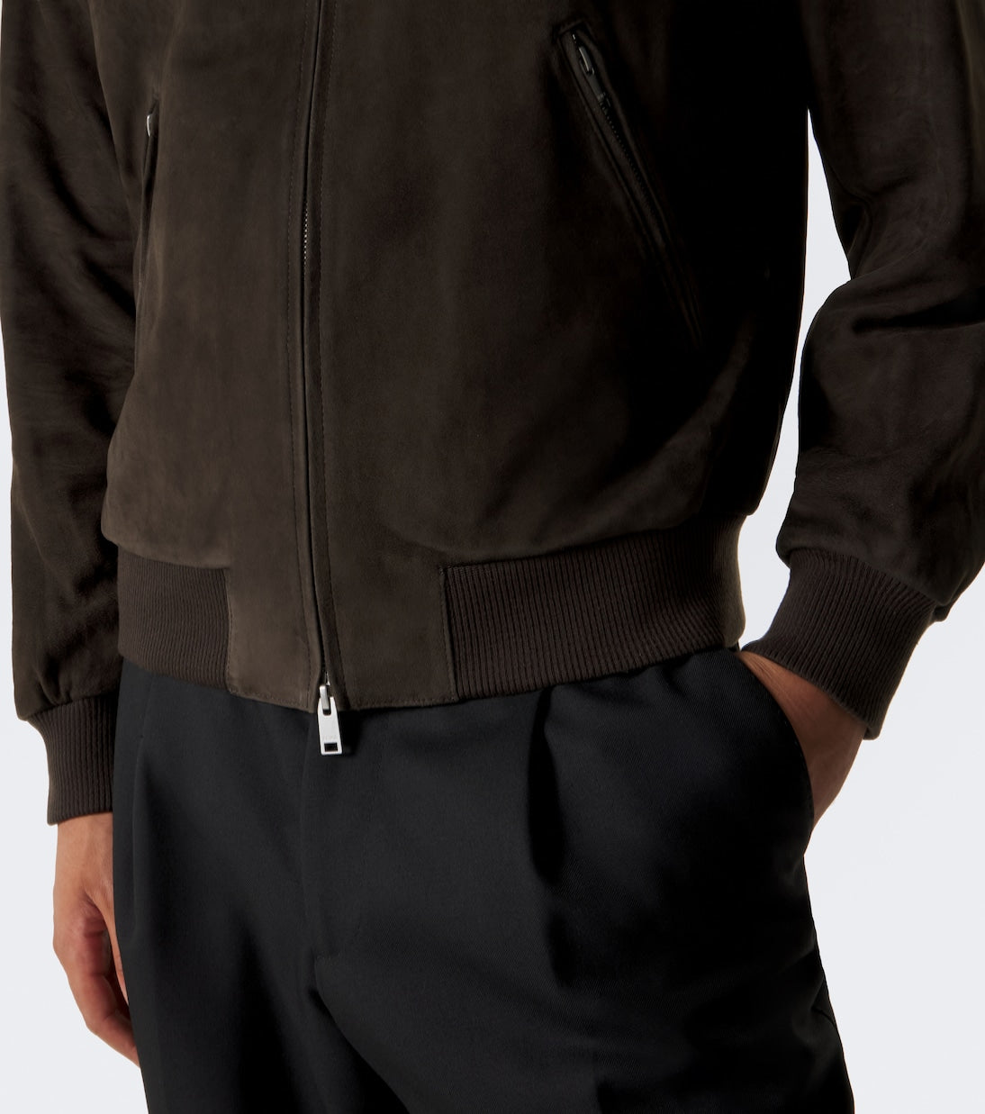 Arma - Didier suede bomber jacket