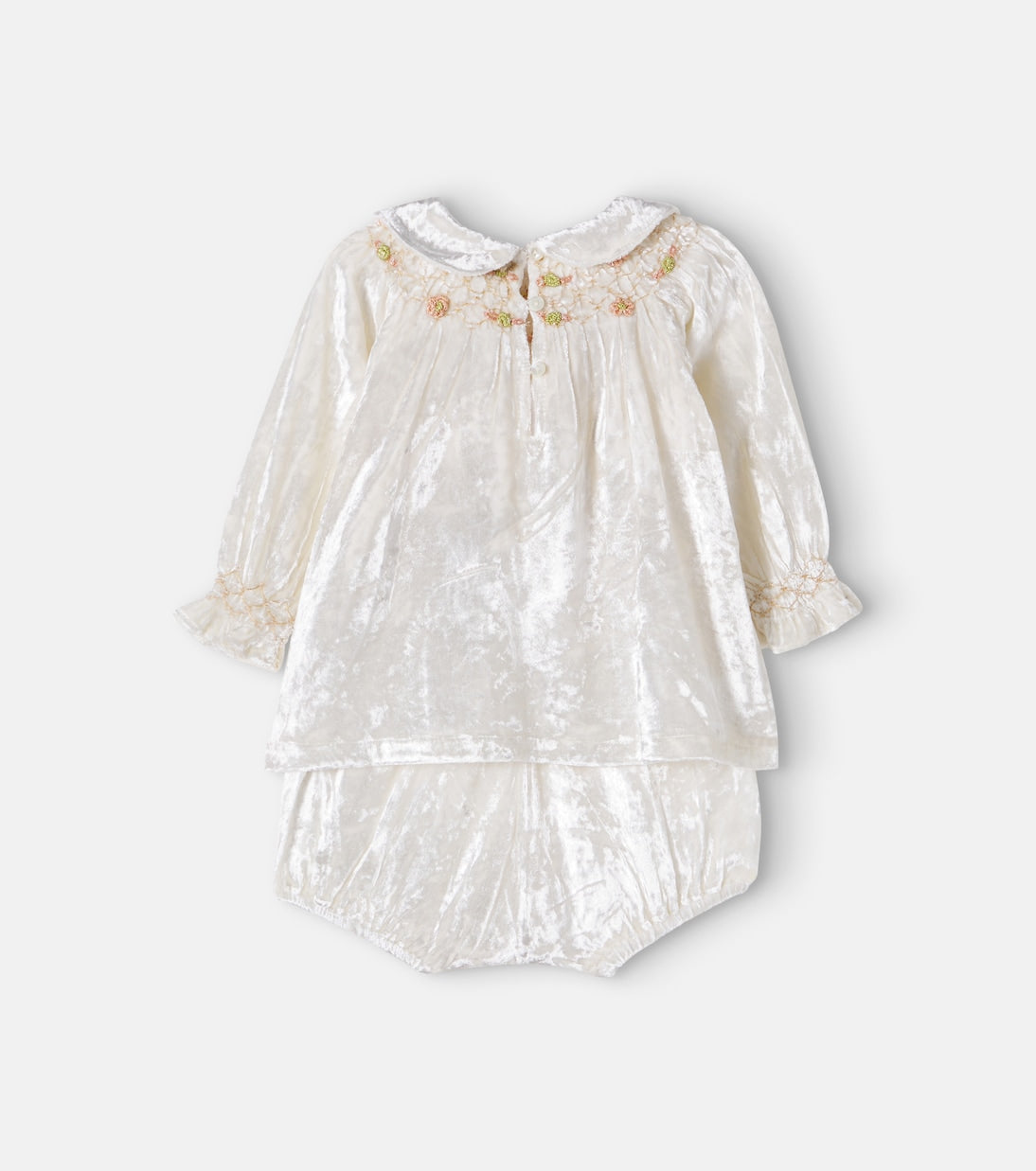 Bebe Organic - Baby Harriet chenille dress and bloomers set