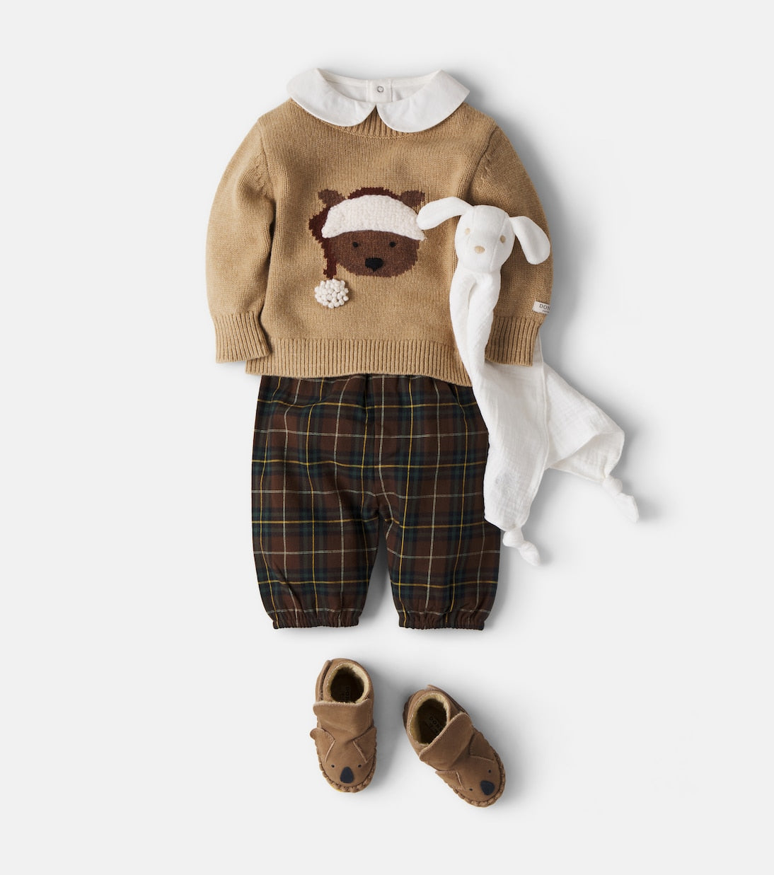 Donsje - Baby Dann wool intarsia sweater