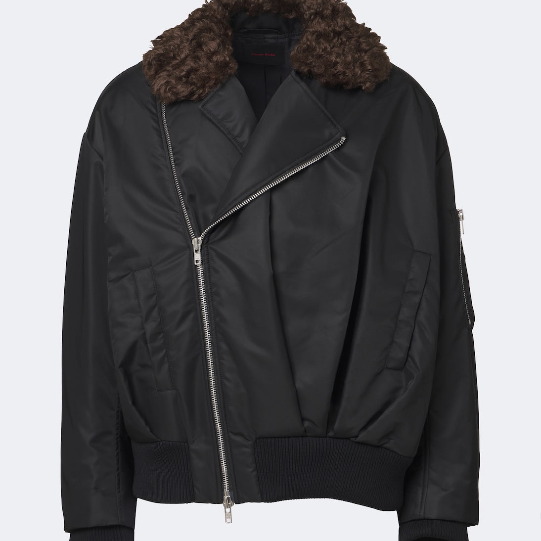 Simone Rocha - Asymmetric blouson jacket