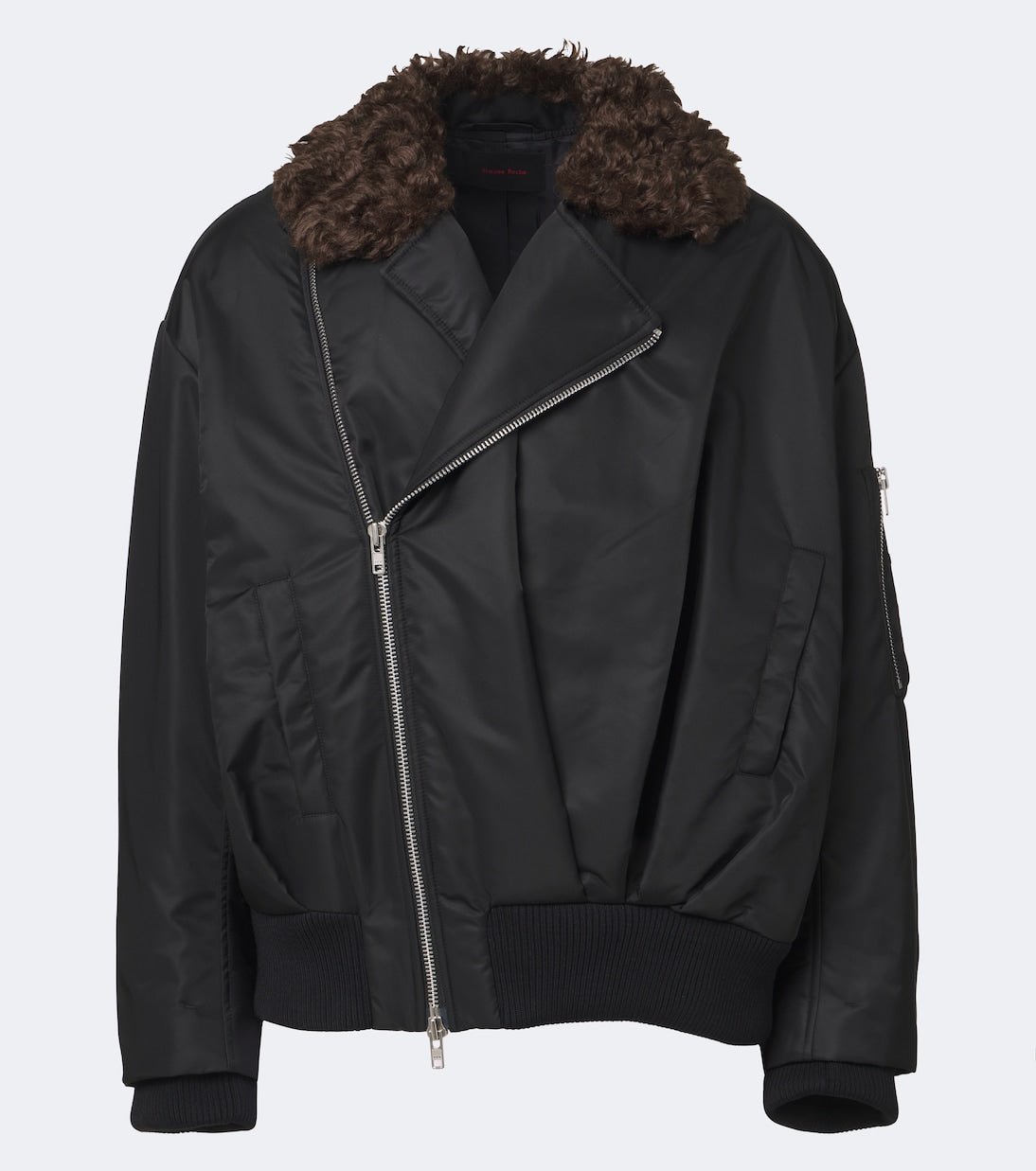 Simone Rocha - Asymmetric blouson jacket