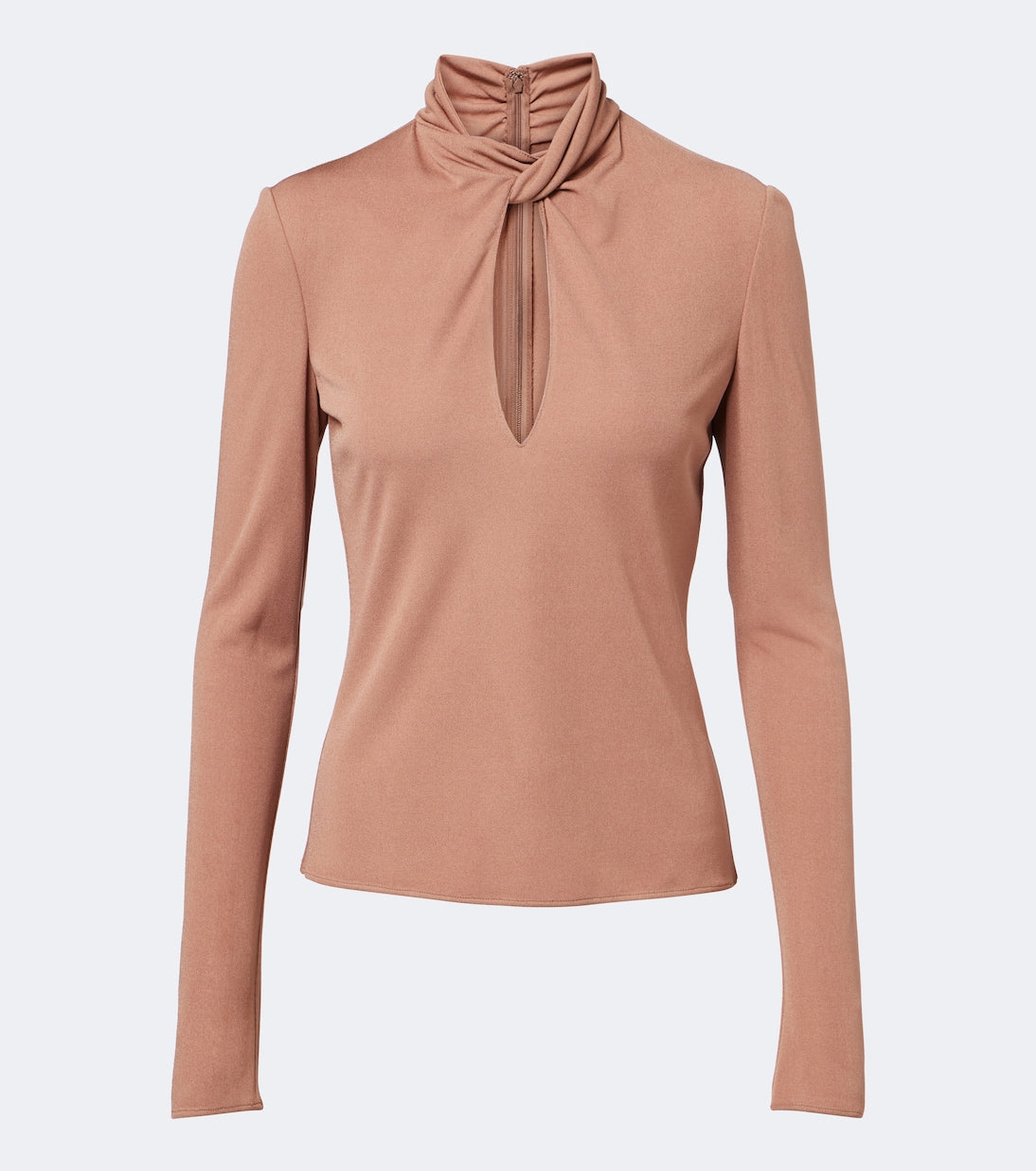 Valentino Garavani - Cutout jersey crêpe top