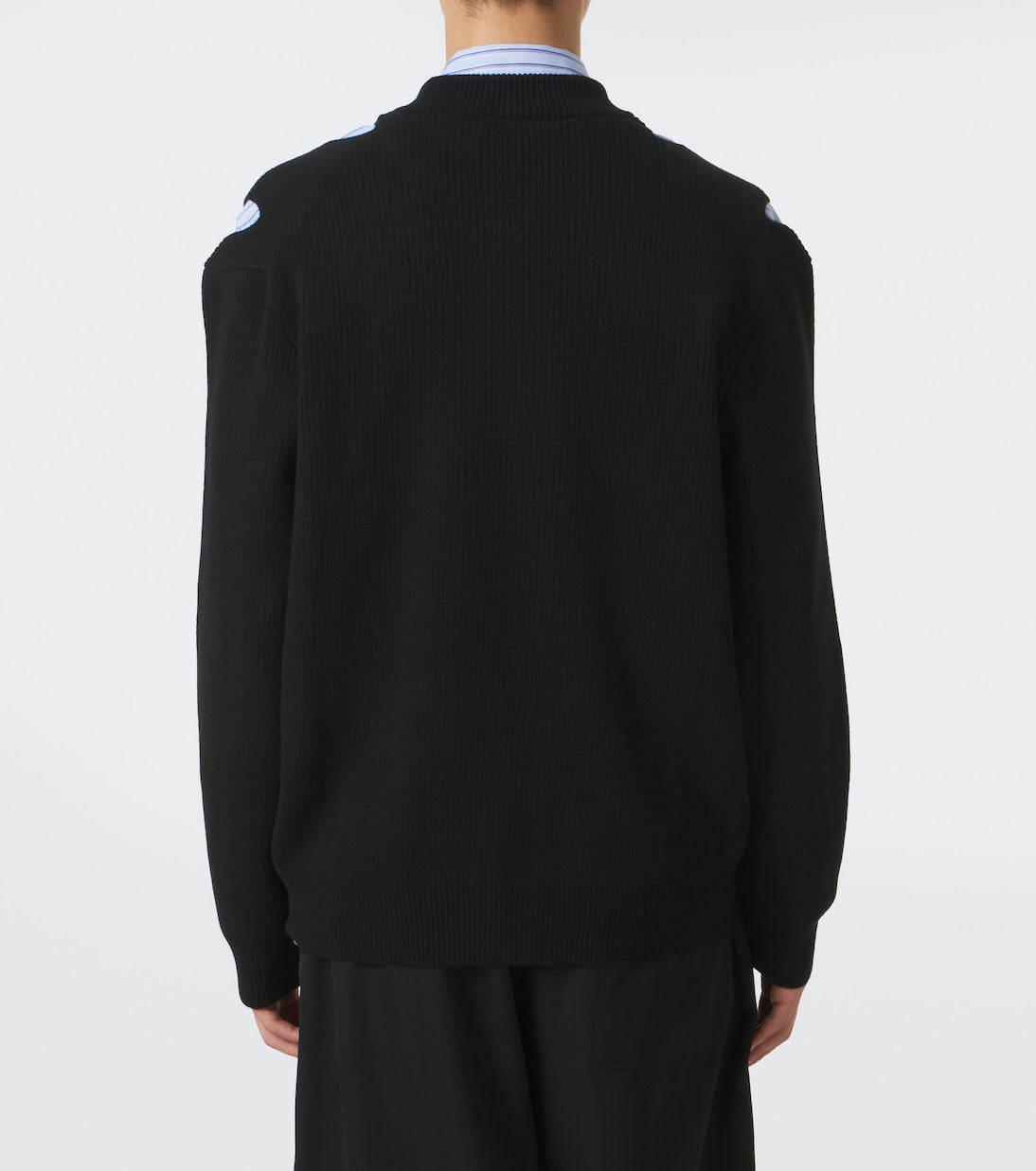 Simone Rocha - Cutout wool-blend zip-up cardigan