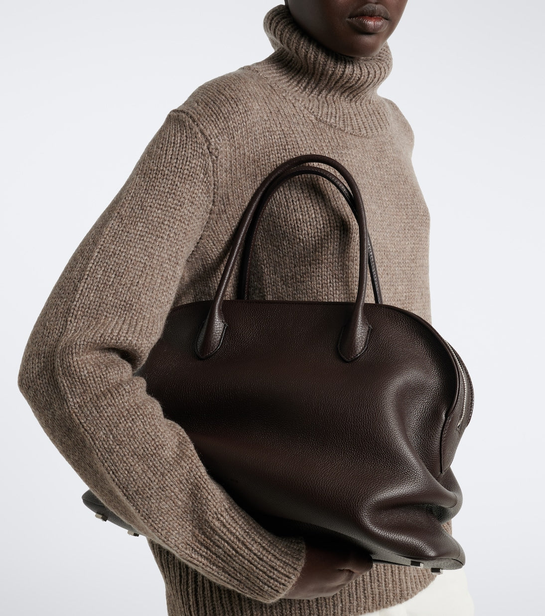 The Row - Agnes 15 leather tote bag