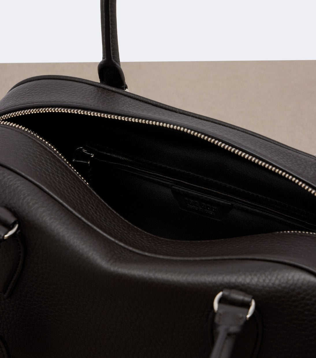 The Row - E/W India Small leather shoulder bag