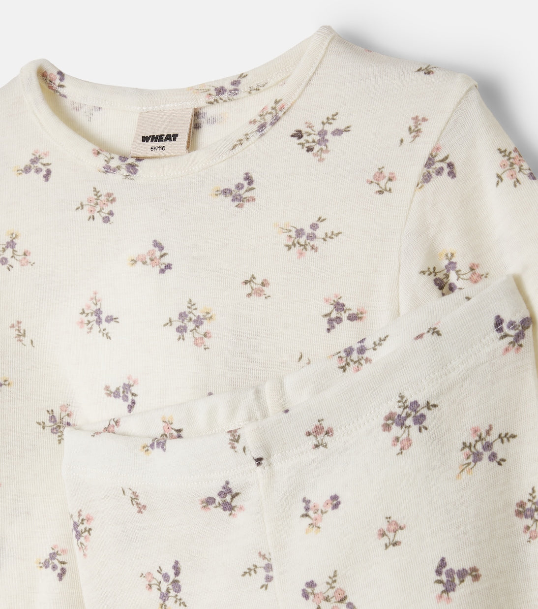 Wheat - Alfie and Agi wool T-shirt and leggings set