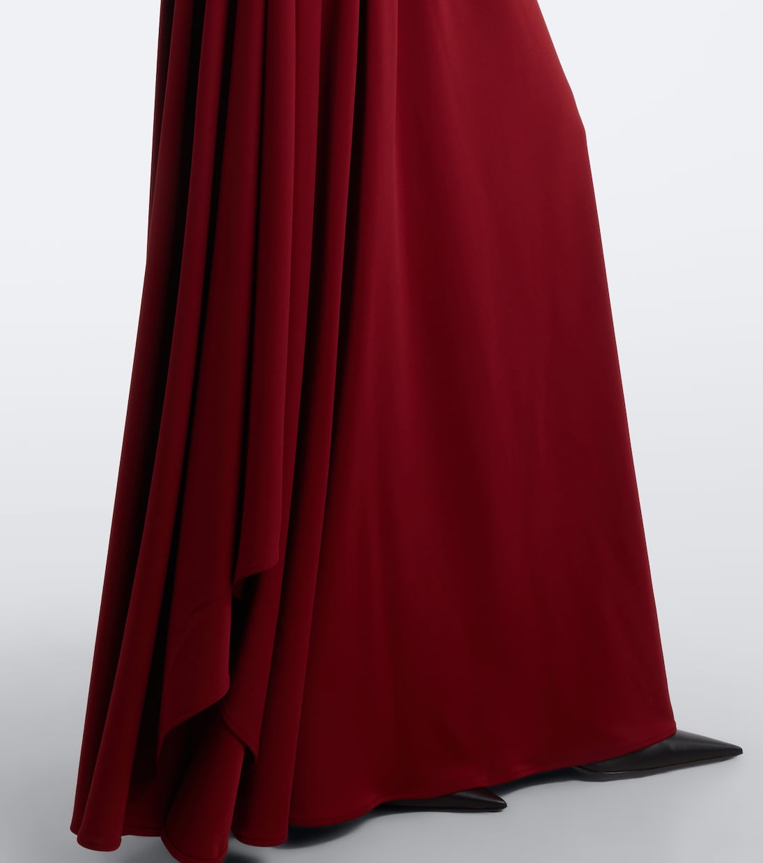 Balenciaga - Bow-detail jersey T-shirt dress