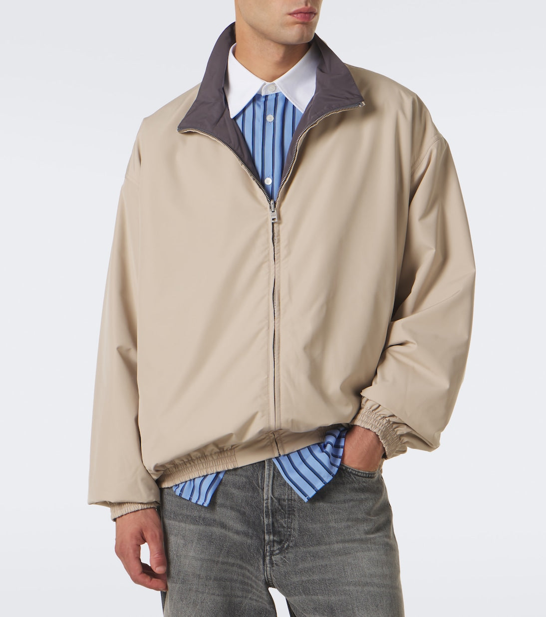 Acne Studios - Reversible taffeta blouson jacket