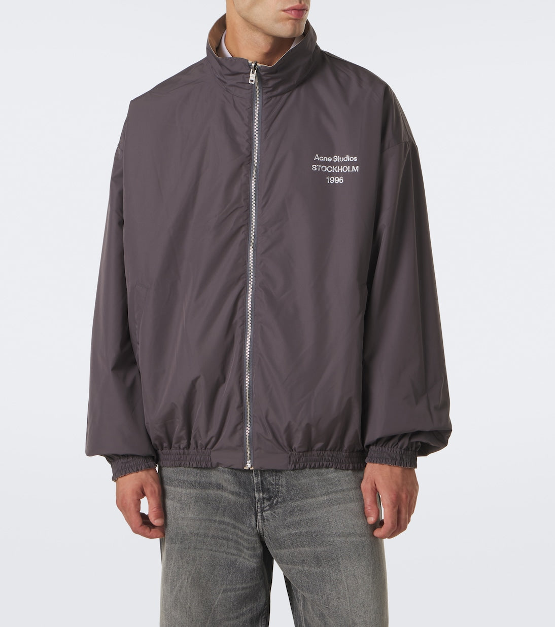 Acne Studios - Reversible taffeta blouson jacket